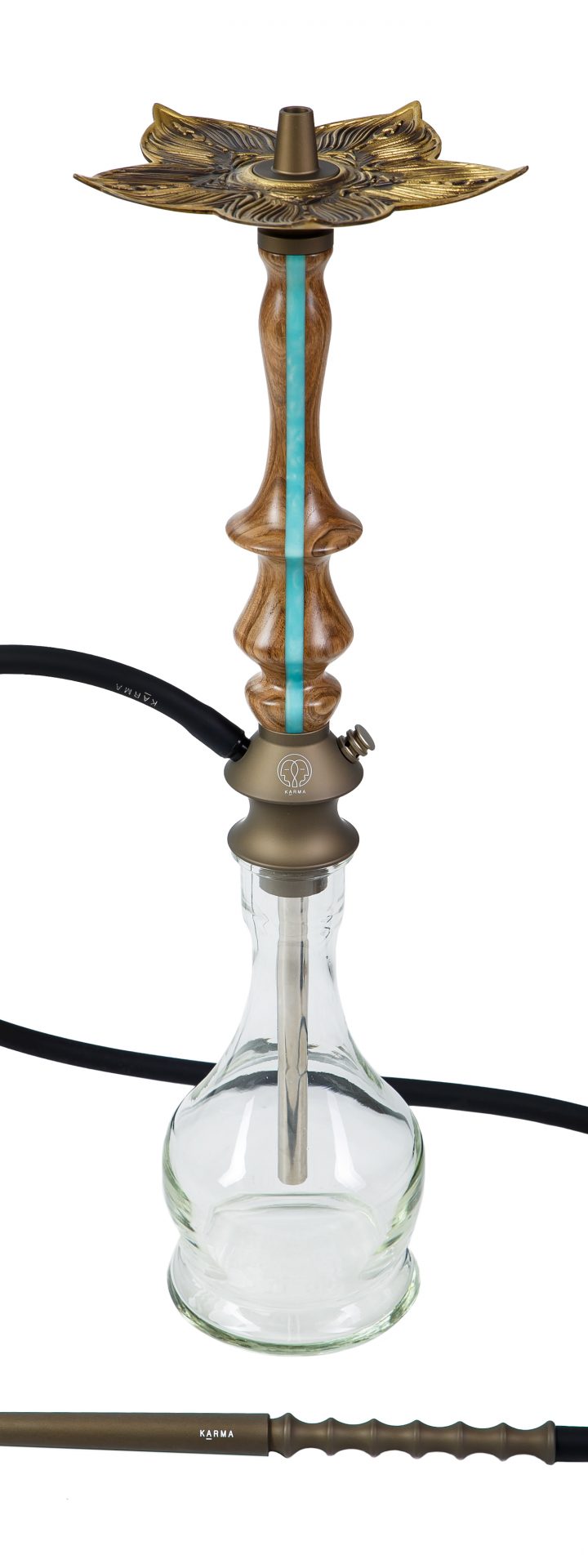 Изображение KARMA HOOKAH SET MODEL 3.2 LINE BRONZE BLUE SKY №1 Изображение KARMA HOOKAH SET MODEL 3.2 LINE BRONZE BLUE SKY №1