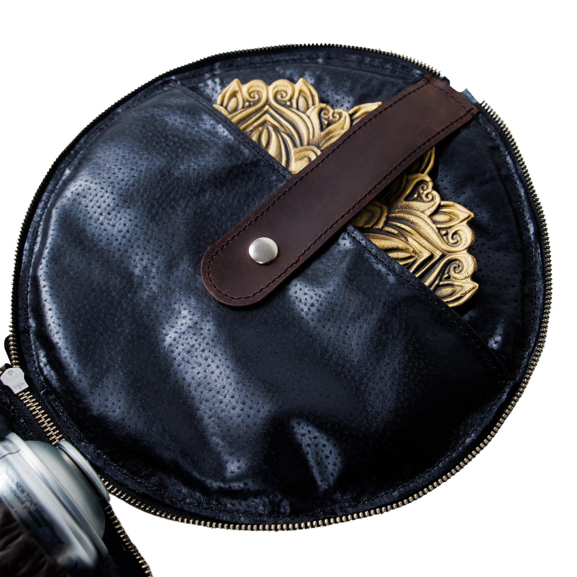 Изображение КОЖАНАЯ СУМКА ДЛЯ КАЛЬЯНА KARMA №3 Изображение КОЖАНАЯ СУМКА ДЛЯ КАЛЬЯНА KARMA №3