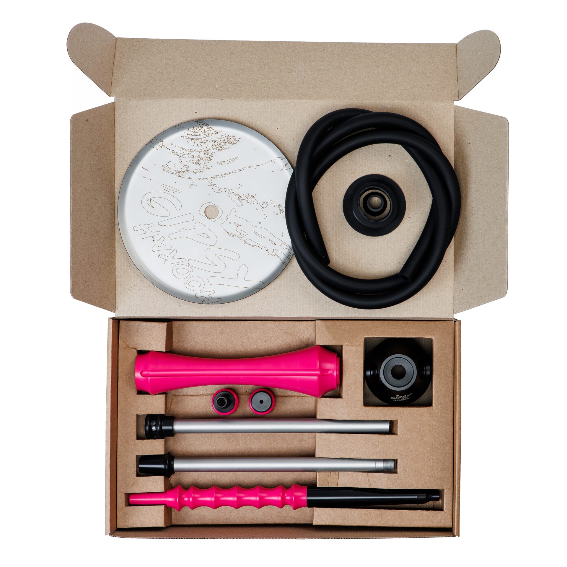 Изображение HOOKAH SET GIPSY PINK WITH GLASS №2 Изображение HOOKAH SET GIPSY PINK WITH GLASS №2