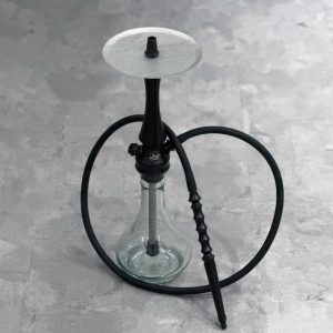 HOOKAH SET GIPSY BLACK WITH GLASS