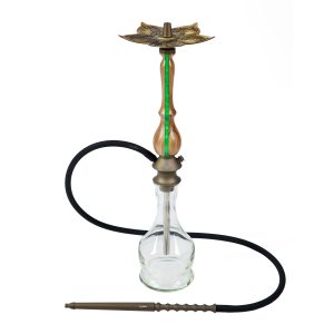 КОМПЛЕКТ КАЛЬЯНУ KARMA MODEL 3.1 LINE BRONZE ЗЕЛЕНЫЙ