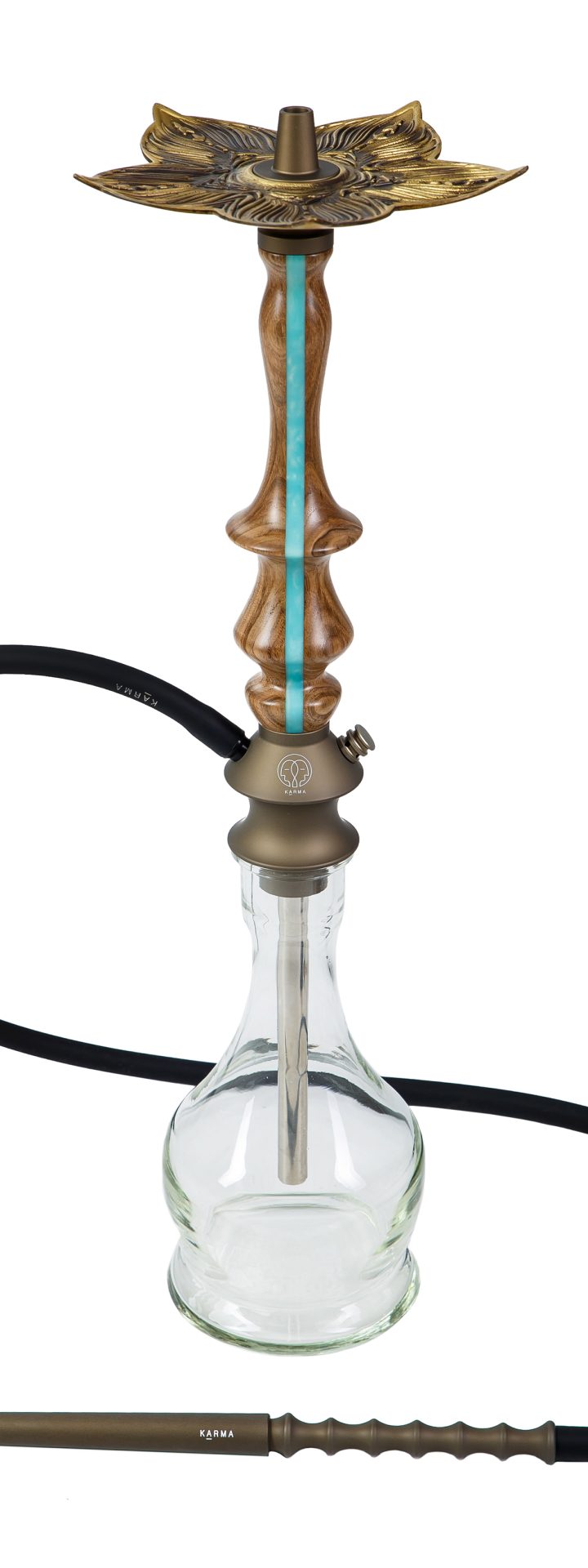 Изображение KARMA HOOKAH SET MODEL 3.2 LINE BRONZE BLUE SKY №1 Изображение KARMA HOOKAH SET MODEL 3.2 LINE BRONZE BLUE SKY №1